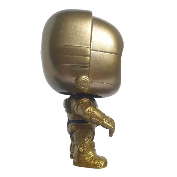 Funko Pop Star Wars C-3PO Gold Metallic Bobblehead Vinyl Figure Collectible - Picture 2 of 5